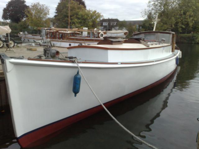 port side bow view