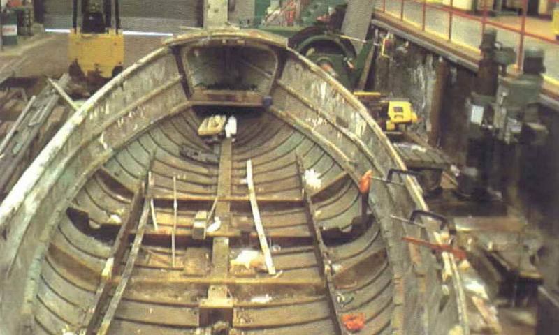 Chapman - inside her hull
