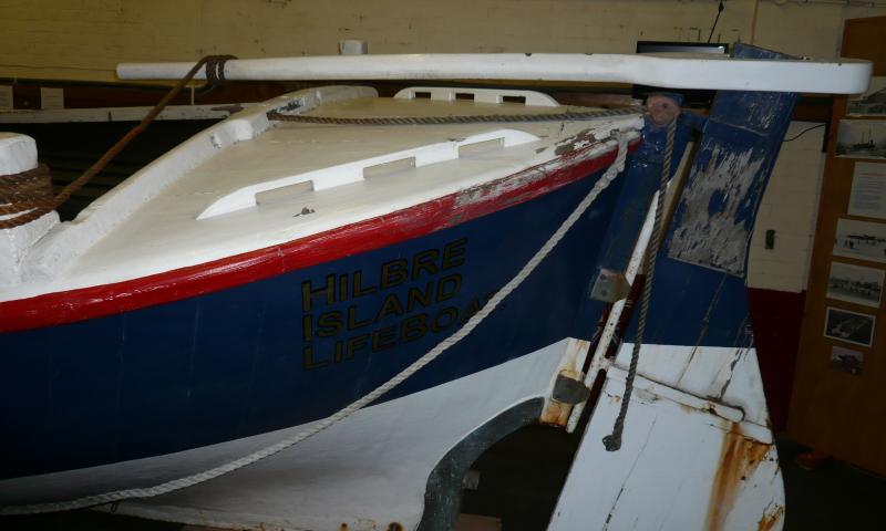 Chapman - close up of rudder