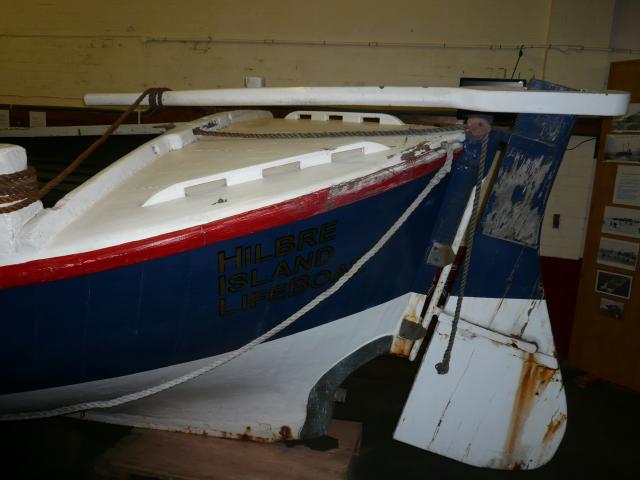 Chapman - close up of rudder