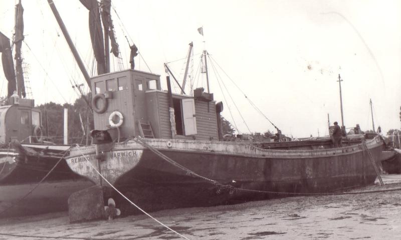 Reminder - as motor barge at Pin Mill.  She was converted to a motor barge in 1948