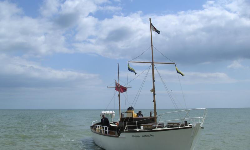 William Allchorn - starboard bow view