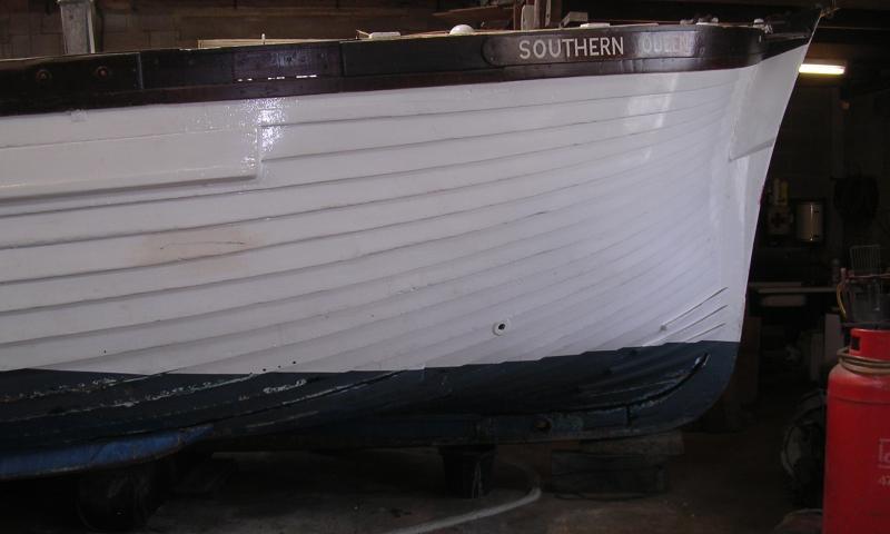 Souther Queen - starboard bow