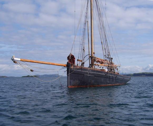 Rosa and Ada anchored