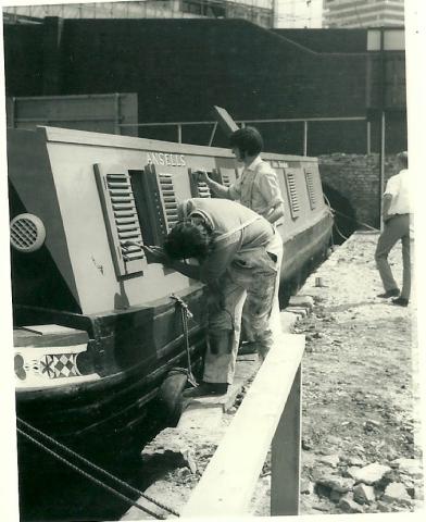 starboard side view