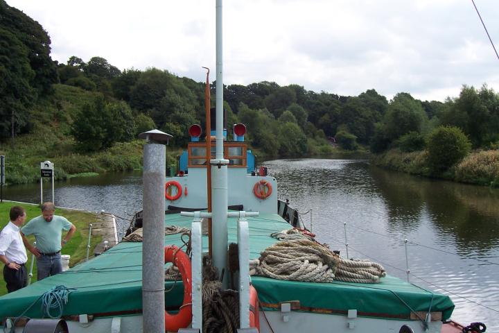 James Jackson Grundy looking aft