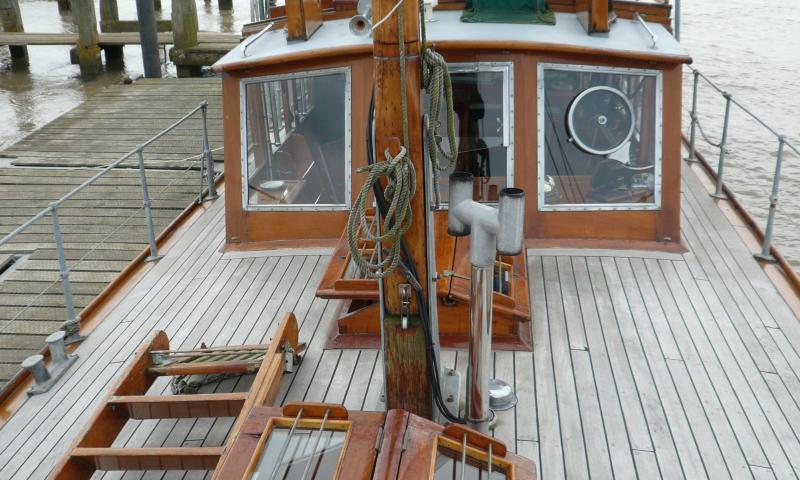 On deck of Meridies