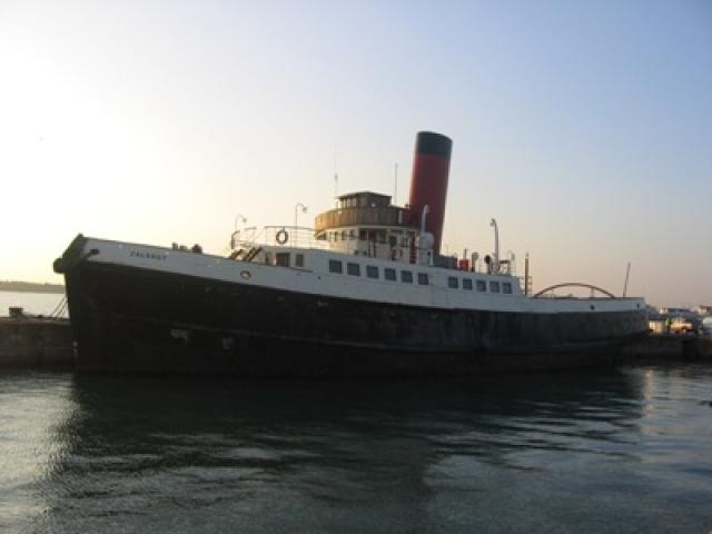 Calshot - port side view