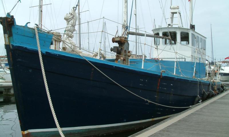 Cornish Maiden - port bow