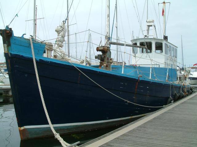 Cornish Maiden - port bow