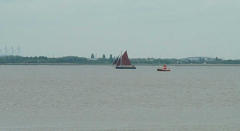 Spider T - under sail, port side