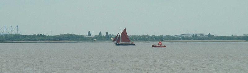 Spider T - port side, under sail