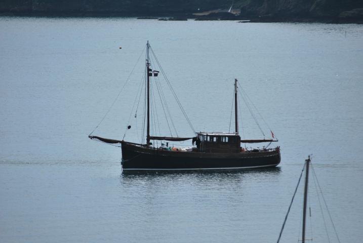 South Star - underway, port side view