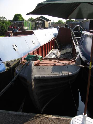 Bramble - bow looking aft