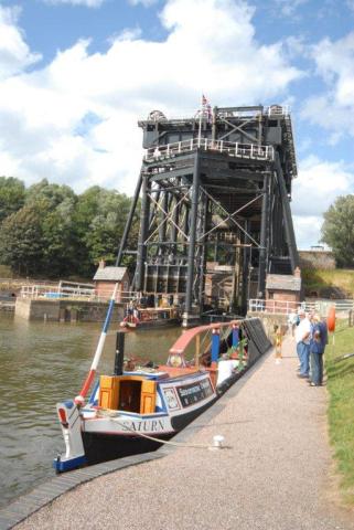 Saturn and the boat lift