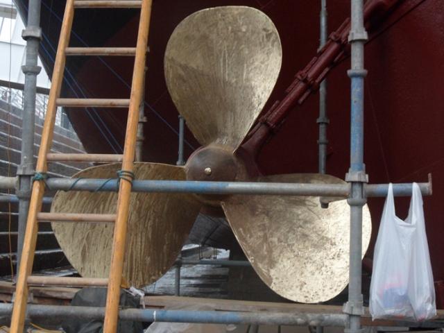 SS Nomadic - propeller