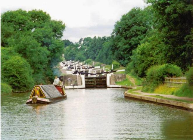 Skylark under way - bow view