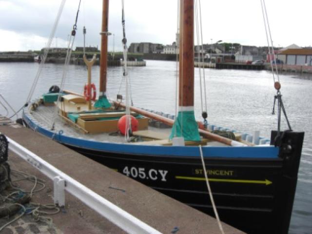 St Vincent - looking aft