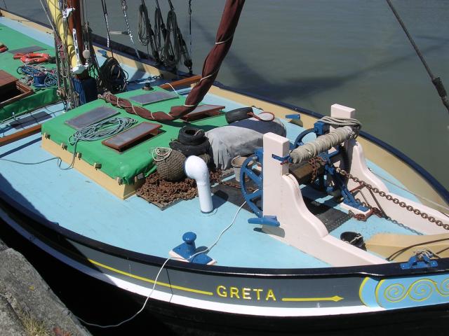 Greta - foredeck