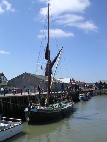 Greta - starboard side view