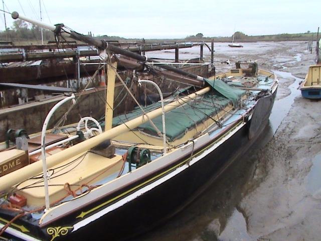 Edme in a mud berth