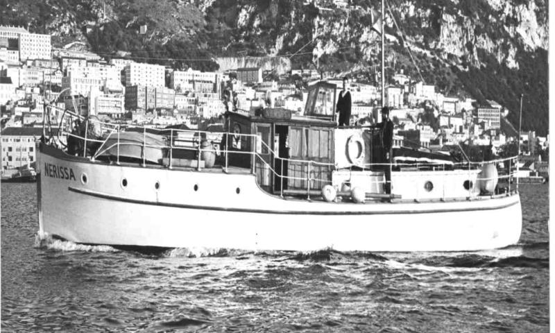 Nerissa at Gibraltar 1970