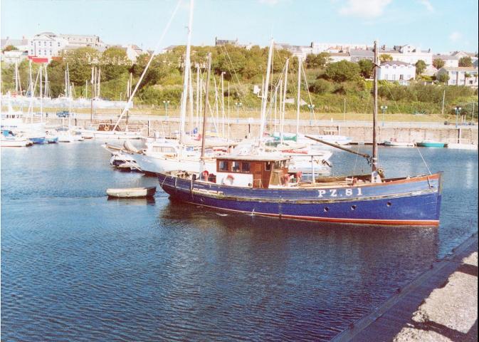 Lyonesse in Milford Haven Marina