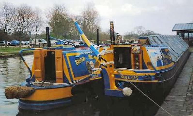Scorpio next to Malus - stern view