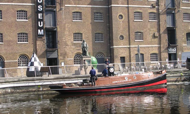 Varlet at the Museum in Docklands, West India Dock