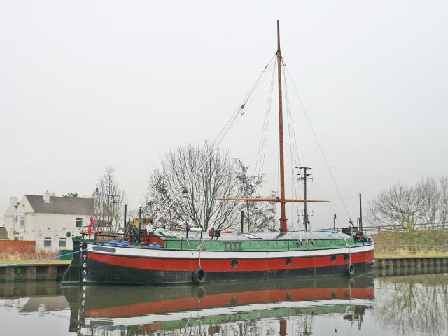 starboard side view