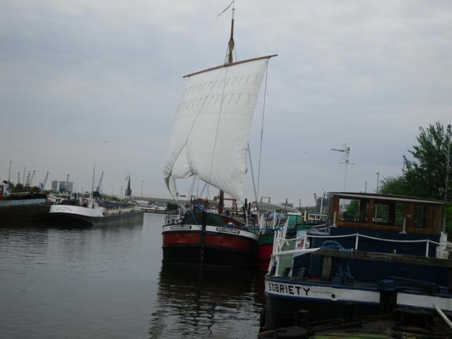 Southcliffe - the image the waterways museum uses now she's back where she moored and traded for 70 years