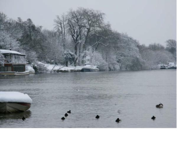 Nuthatch - at her winter moorings (photo comp entry)