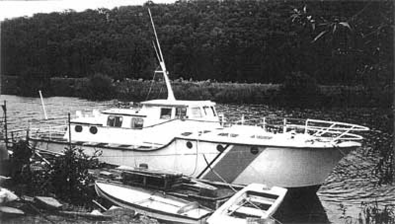 AVON - prior to restoration, starboard view