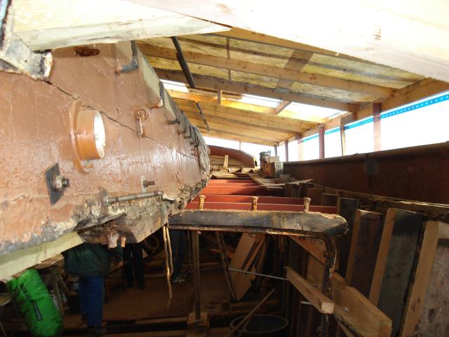 imterior undergoing restoration