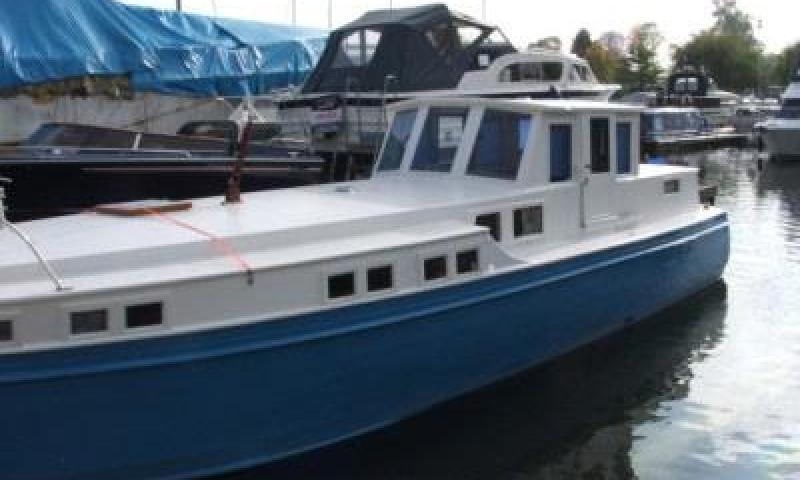 Port side view looking aft