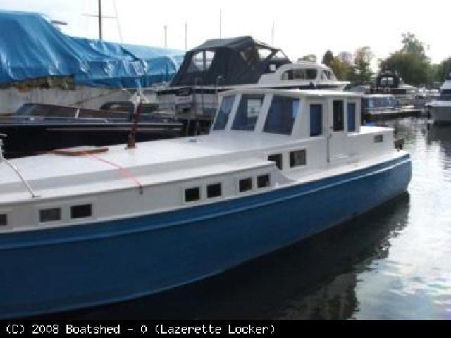 Port side view looking aft