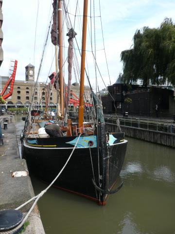 May mooring at St Katherine's Dock