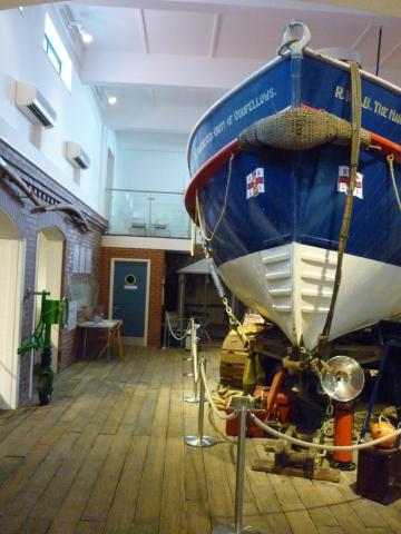Manchester Unity of Oddfellow - bow view, within museum space