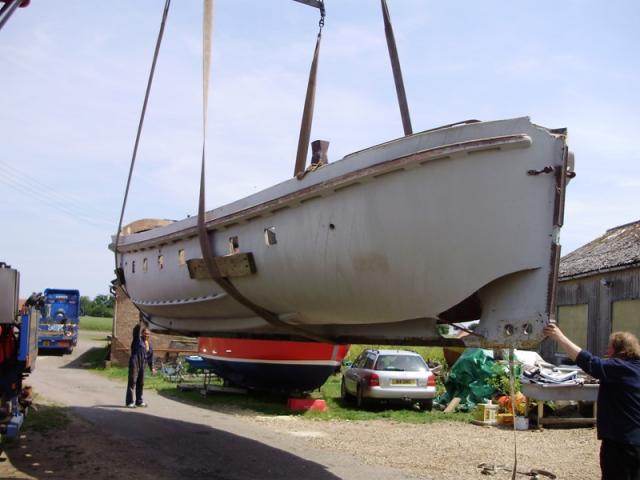 Lucy Lavers - arriving at Stiffkey 2010