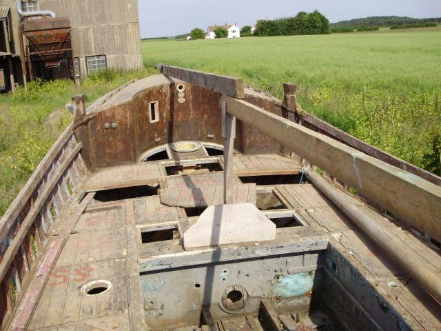 Lucy Lavers - looking aft in 2010