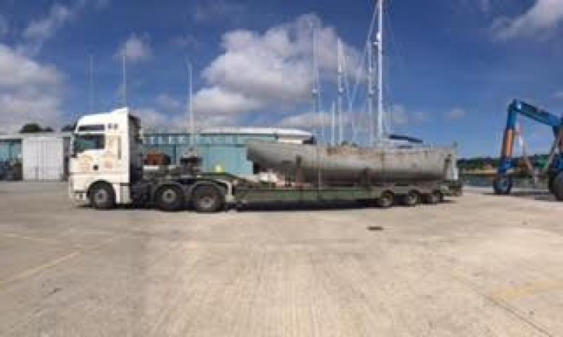 SC26 being moved to Portsmouth for Restoration