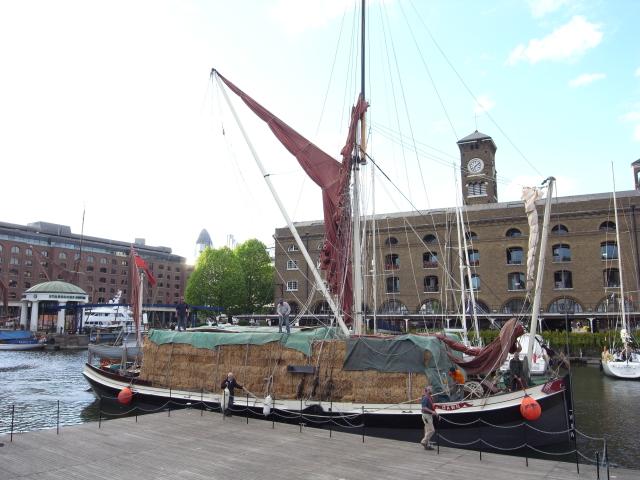 Dawn - loaded with hay for BBC programme 'Lost Routes of Britain' series