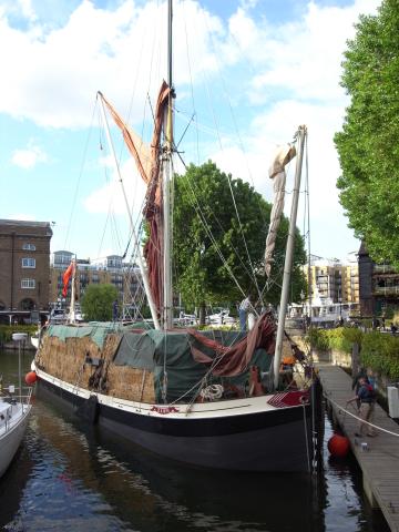 Dawn - loaded with hay for BBC programme 'Lost Routes of Britain' series