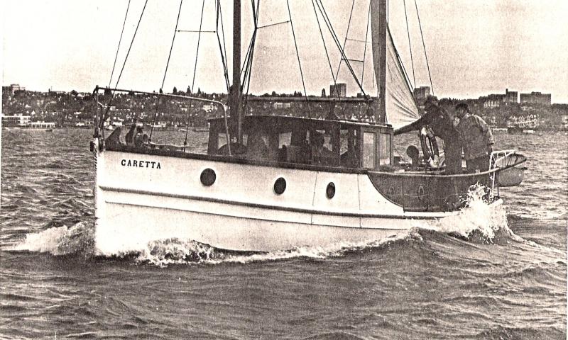 Caretta at sea