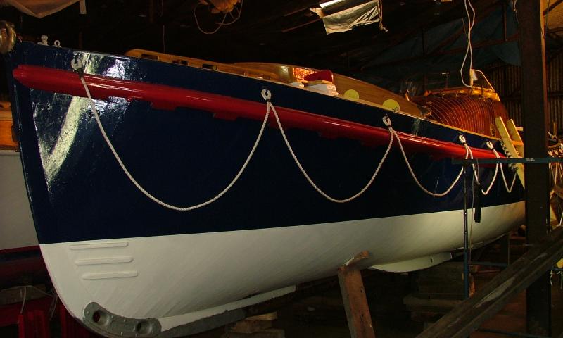 Aguila Wren - port bow newly painted