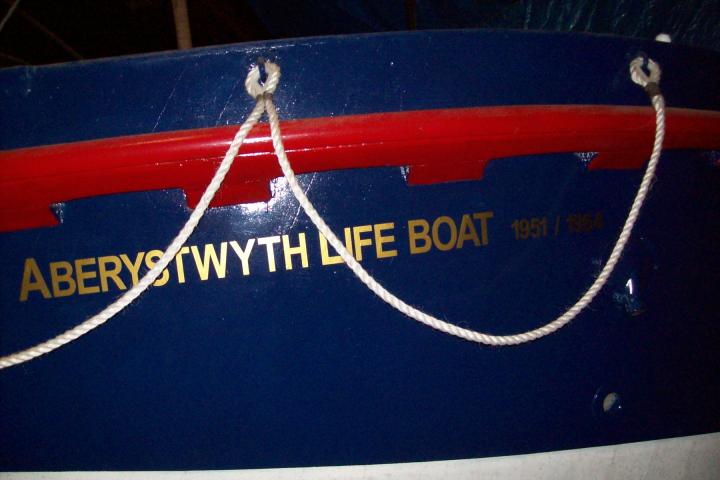 Aguila Wren - original station name 'Aberystwyth Lifeboat' now reapplied