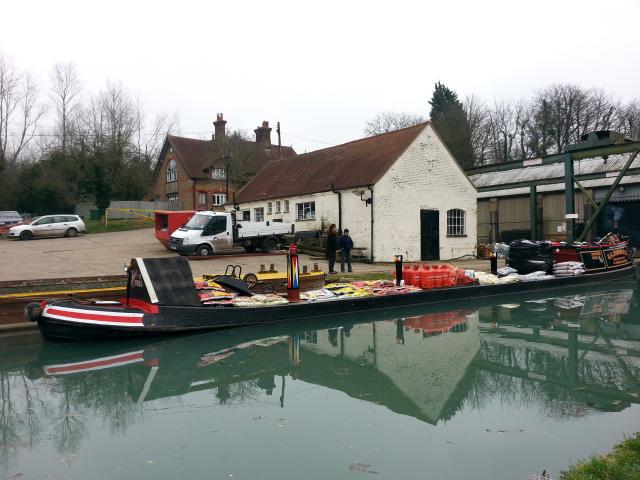 on the canal