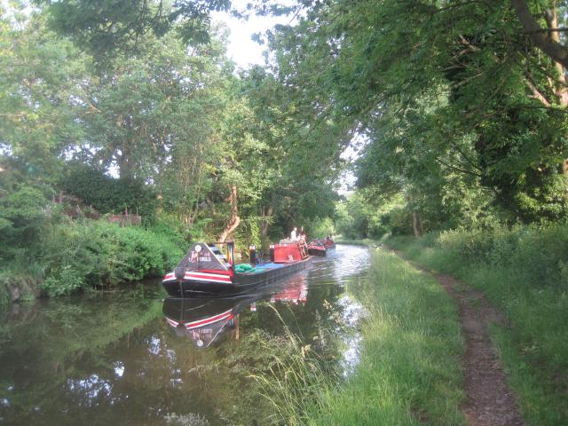 on the canal