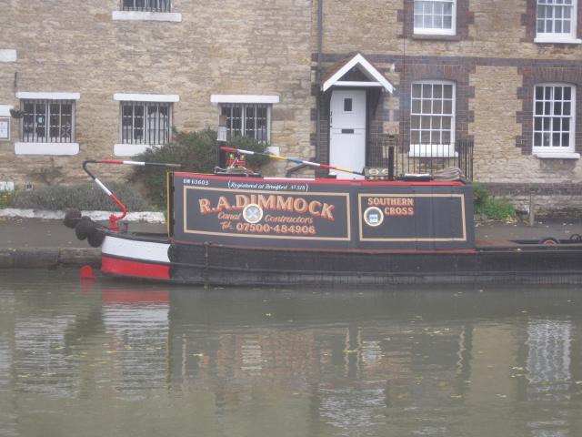 on the canal