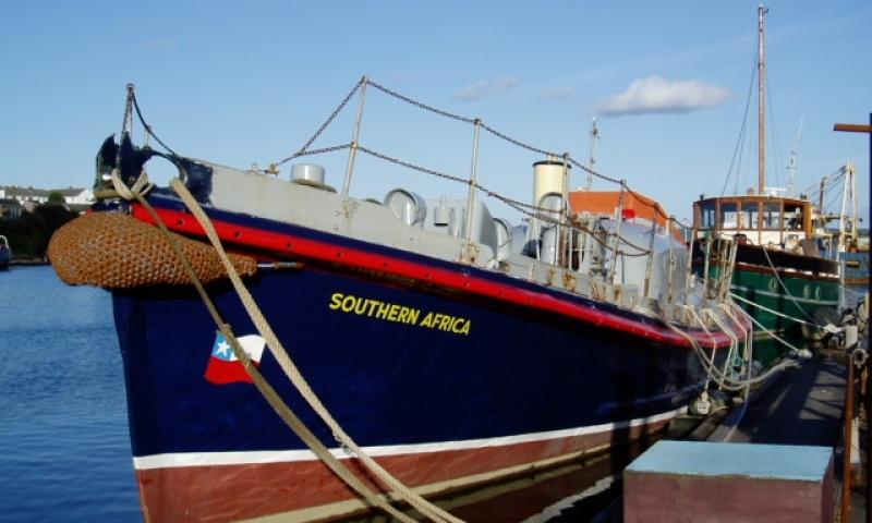 Southern Africa - bow view, port side